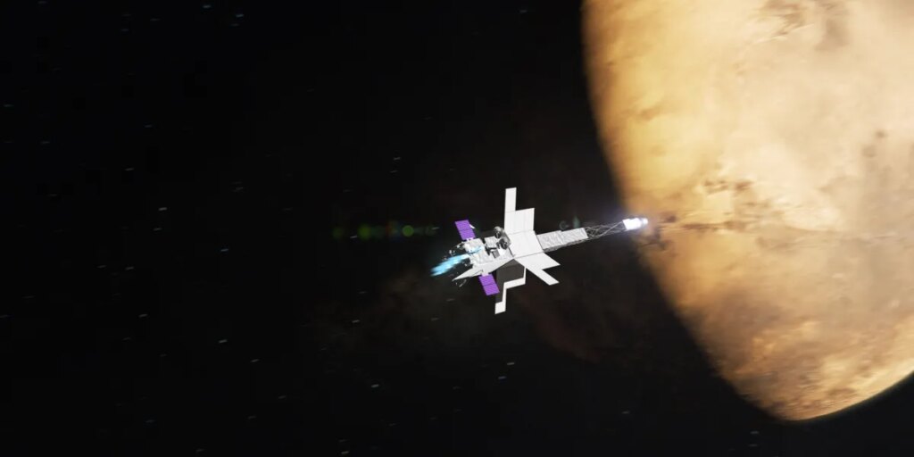 NASA is building the first nuclear reactor-powered interplanetary spacecraft. How will it work? sr 1 freedom mars flyby.jpg