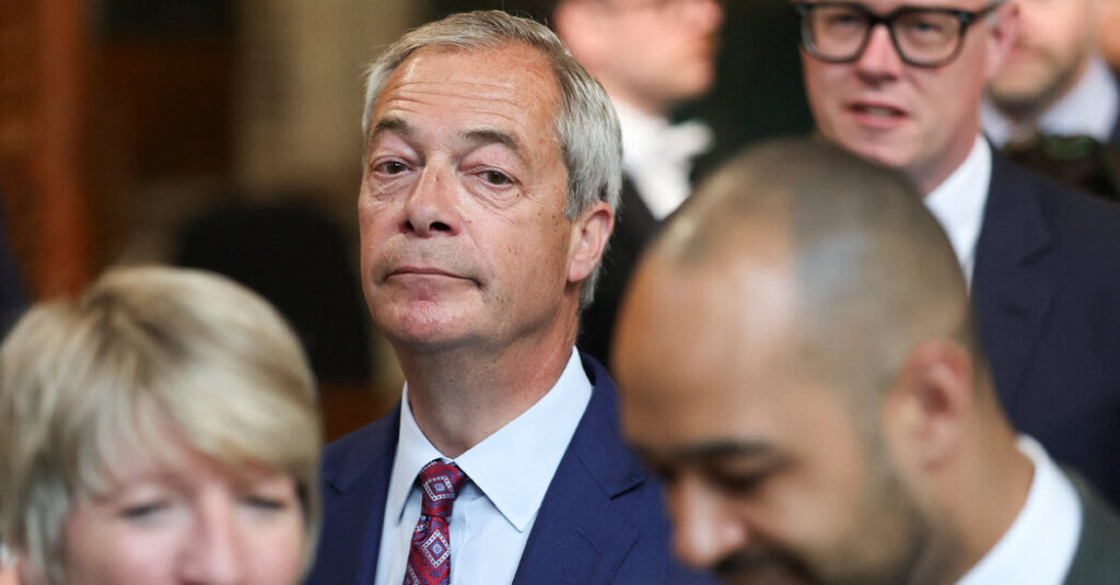 Nigel Farage, Leader of Reform U.K., Faces Investigation for £5 Million Gift 13int uk farage photo vpmz facebookjumbo.jpg