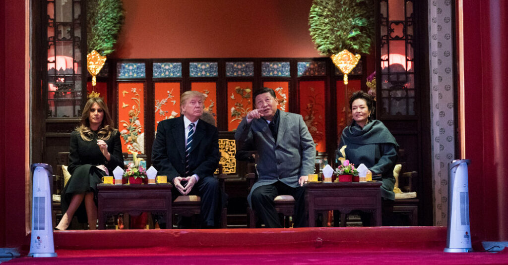 Live Updates: China’s Xi Warns Trump on Taiwan at Beijing Summit 13trump xi last meeting lcmt facebookjumbo.jpg