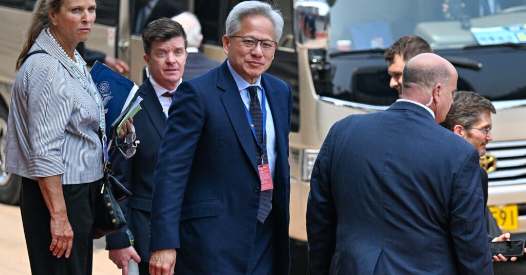 Nvidia’s Future in China Remains Unclear After Trump-Xi Summit 14trump news ru jensen huang cgfk facebookjumbo.jpg