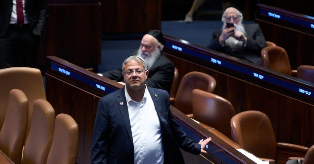 France Bans Israeli Minister Over Treatment of Detained Flotilla Activists 23int israel bengvir kvlj facebookjumbo.jpg