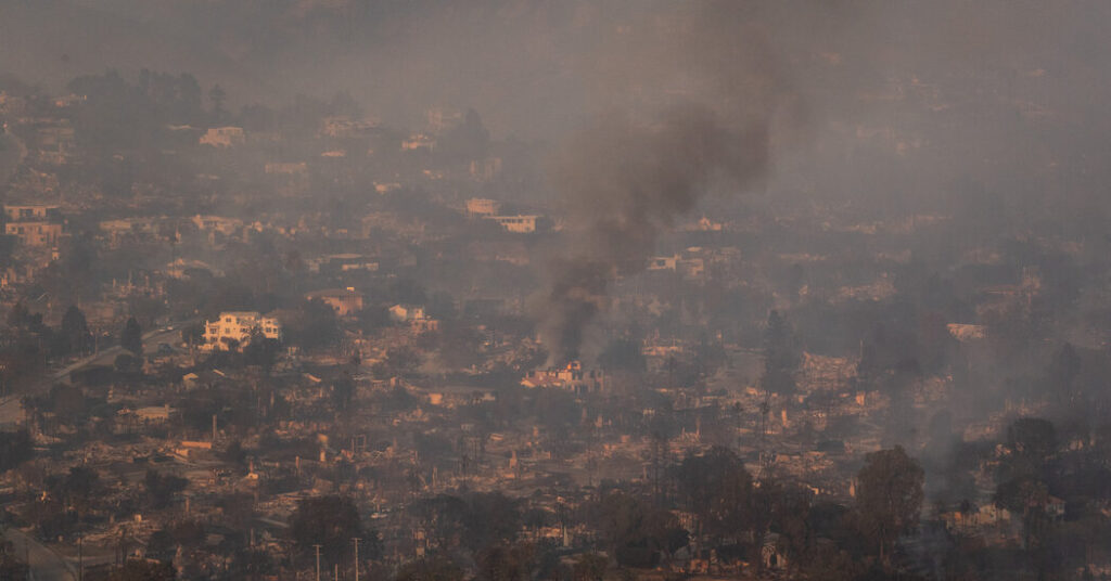 2025 Wildfires Were the Costliest Ever, Researchers Say 31cli wildfire damage facebookjumbo.jpg