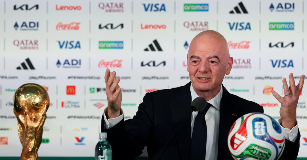 FIFA President Tells World Cup Critics to ‘Chill’ About Concerns 10 int worldcup infantino zfck facebookjumbo.jpg