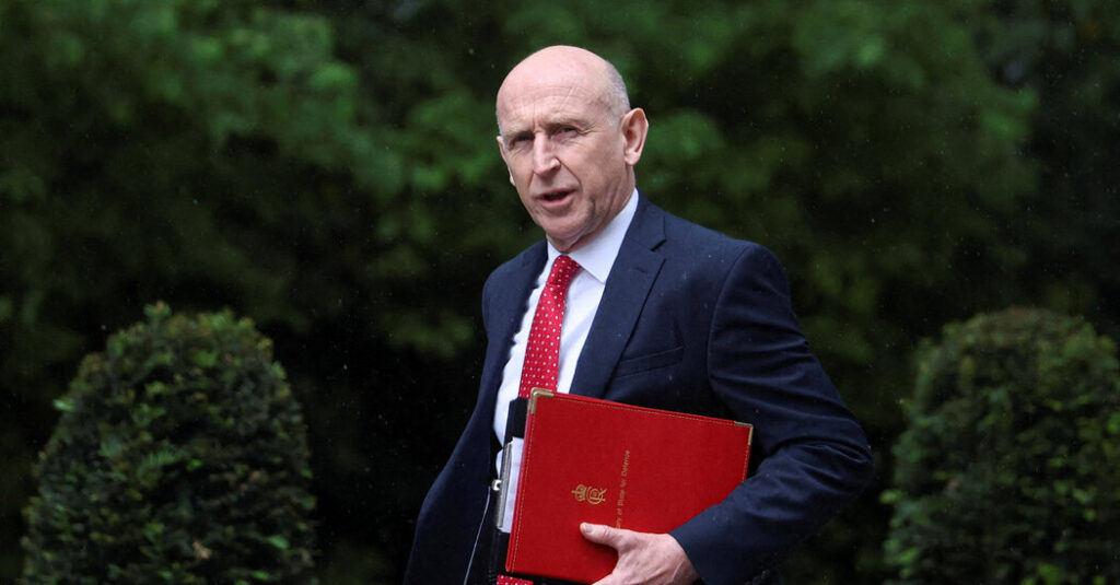 U.K. Defense Secretary Resigns, in a Blow to Starmer 11int uk defense resign tvkf facebookjumbo.jpg