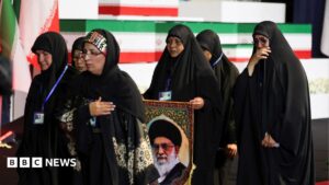 Iran begins public mourning for Ayatollah killed in February